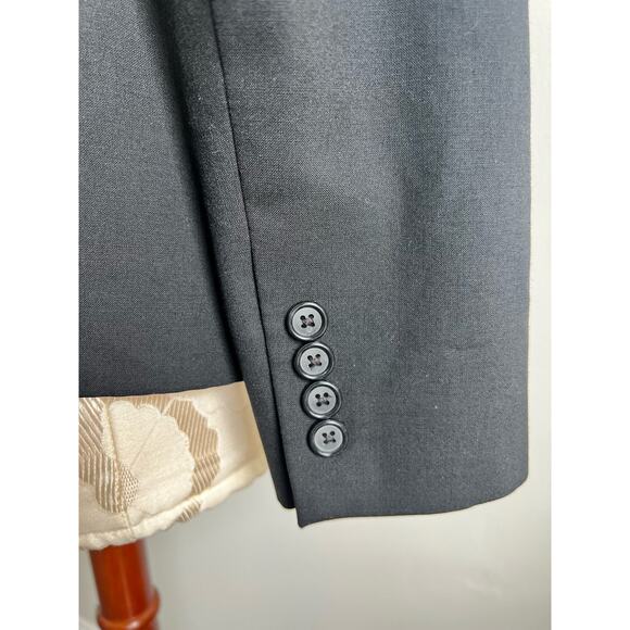 Doc & Amelia Single Breasted Premier Black Blazer Size 4 - Picture 4 of 10